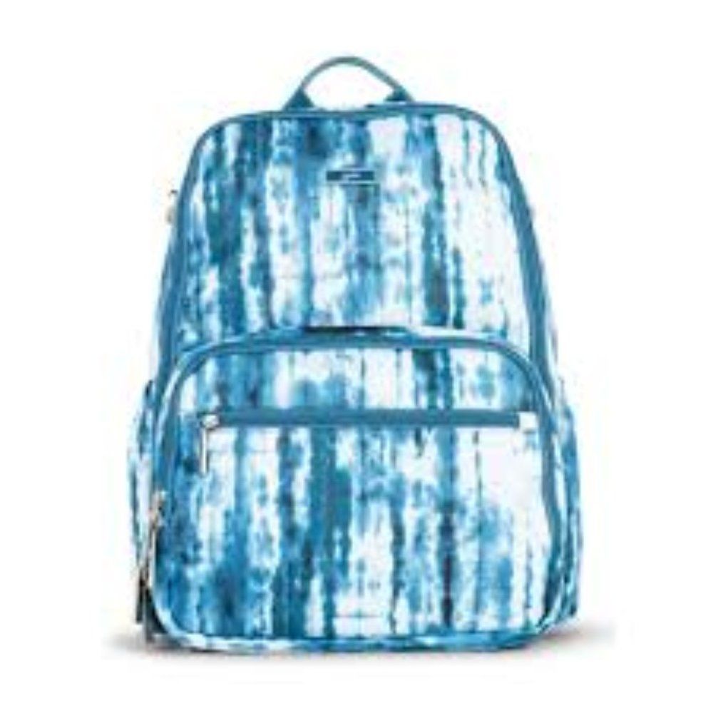 NEW Jujube Zealous Backpack Diaper Bag Simply Shibori Blue NWT
